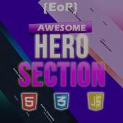 HTML CSS Hero Section With Tailwind CSS In MINUTES