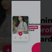 Animated Profile Card Using Html And Css Coding Webdesign Webdevelopment Javascript Html5 Css3