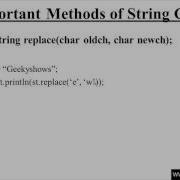 260 Replace Method In Java Programming Hindi