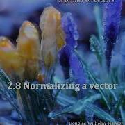 2 8 Normalizing A Vector