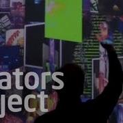 Kinect Hack Instagram Touchscreen Wall