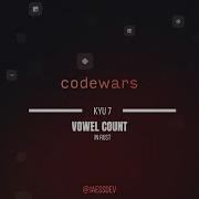 Rust Code Wars Kata Kyu7 Vowel Count