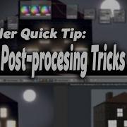 Blender Quick Tip Post Processing Tricks
