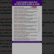 Customer Service Interview Questions And Answers Customer Support Interview Questions And Answers