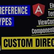 78 Custom Directives ElementRef TemplateRef ViewContainerRef Angular In Depth Hindi