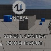Как сделать простую прокрутку камеры увеличивая уменьшая масштаб в Unreal Engine 5