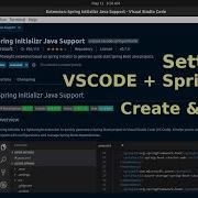 VS Code For Spring Boot Java Development Create And Run Spring Boot Web Project VSCode