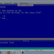 QBasic Tutorial 39 Text Files Part 1 Making A Text File Reading A Text File QB64