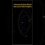 DRAWING OUR SOLAR SYSTEM IN PYTHON Trending Shorts Viral Short 30daysofpythonchallenge Yt