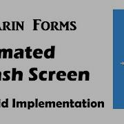 Xamarin Forms Android Splash Screen