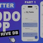 Flutter Tutorial Flutter TODO App With Hive DataBase Hive Local Storage Tutorial CRUD Part 1