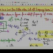 Resistance Calculation In A Low Pass Filter When Cut Off Frequency Given Gate 2014 EC