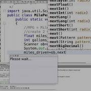 Java Input And Output Operations Exercise In Console Environment