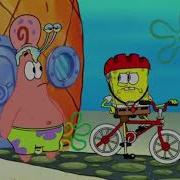 SpongeBob Teaches Patrick How To Ride A Bike EARRAPE