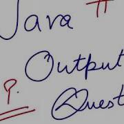 Java Output Questions For Class 12 Ip Part 4