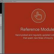 Trends In Reference Publishing Reference Modules