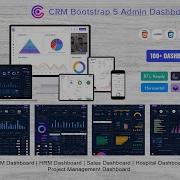 Bootstrap 5 Admin Template With Responsive Dashboard UI Kit CRMi