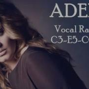 Adele Vocal Range C3 E5 C6 E6