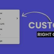 Custom Right Click Context Menu In HTML CSS JavaScript
