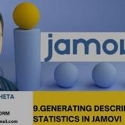 9 Generating Descriptive Statistics In Jamovi Dr Dhaval Maheta