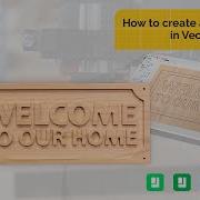 Как создать простую вывеску в программе Vectric Начало работы Обучающие материалы V12