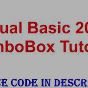 Source Code Visual Basic ComboBox Tutorial