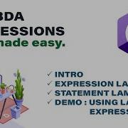 Lambda Expressions In C Net Made Easy Expression Lambda Statement Lambda Codelligent