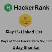 Hacker Rank 30 Days Of Code In CPP Day 15 Linked List Code Solution