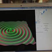 1014 Pinhole Camera Ripple Tank Animation Spatial Interference Pyrex Disappearing In Corn Oil