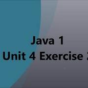 TCH321 Java Unit 4 Exercise 2