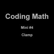 Coding Math Mini 4 Clamp