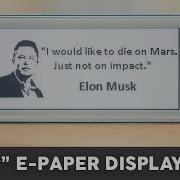 ESP32 E Paper Display Review Waveshare 2 9