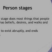 David Lewis On Person Stages Temporal Parts Of Persons Persistence Through Change