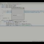 Java Swing JPasswordField ActionListener