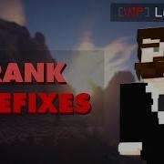 Как установить префиксы рангов в чате таблице и имённых тегах в Minecraft