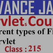 215 Different Types Of Servlet Filters Advanced Java Servlet Programming Tutorial Servlet Filter