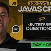 100 Days Of JavaScript Coding Challenges Day 6