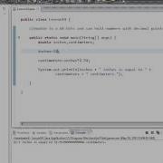 Mastering Java Programming Section 14 Declaring And Using Floating Point Variables