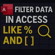 Microsoft Access SQL LIKE Operator Tutorial Wildcards Character Lists