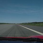 Ferrari 360 Modena F1 In A One Mile Runway Pull