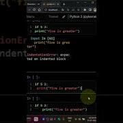 Syntax Indent In Python English Python Shorts