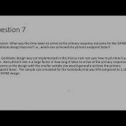 Response Adaptive Randomization Questions