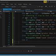 VB105 VB NET If Vs ElseIf Vs Else 3 Ways To Use If Statements