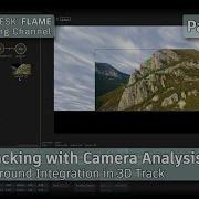3D отслеживание с анализом камеры P5 Интеграция фонового режима в 3D отслеживание Flame 2022