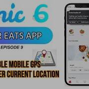 Ionic 6 Enable Mobile GPS Capacitor Geolocation Get User Current Location Uber Eats App Ep 9
