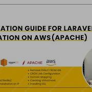 Laravel Installation On AWS EC2 Apache Complete Guide