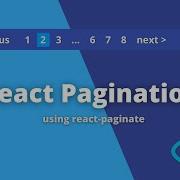 ReactJS Pagination Tutorial Using React Paginate