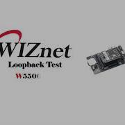 W5500S2E Loopback Test