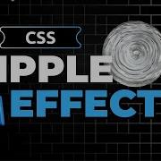 CSS Ripple Effect Animation Tutorial Pure CSS No Voice