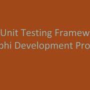 3 Mastering Delphi 37 Using Unit Testing Framework In Delphi Development Process